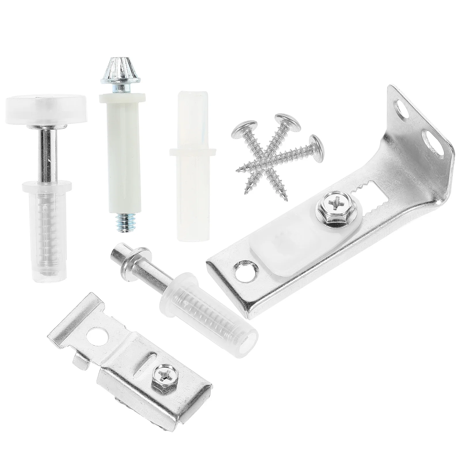

1Set Pivot Door Hardware Kit Complete Installation Components Noiseless Rolling Guide for Commercial Residential Folding Door