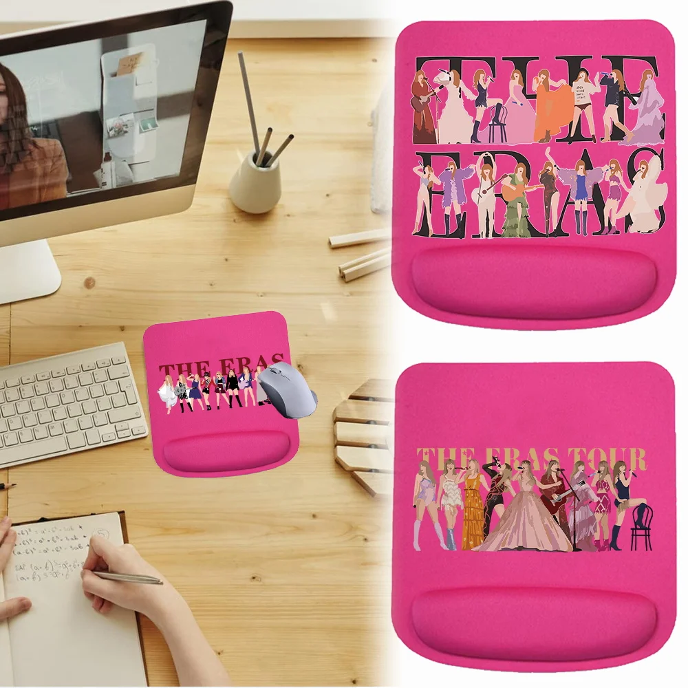 Ergonomic Wrist Rest Mouse Pad Comfortable Square Thickened Wrist Support Mice Mat Soft Mousepad for Eras Series
