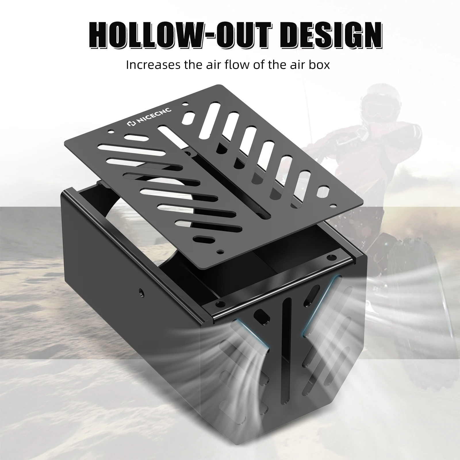 

NICECNC AIRBOX & PLUG & 6PCS винты алюминиевого сплава для HONDA TRX450R 2006-2009 TRX450ER 2006-2014 17210-HP1-600 прост в установке