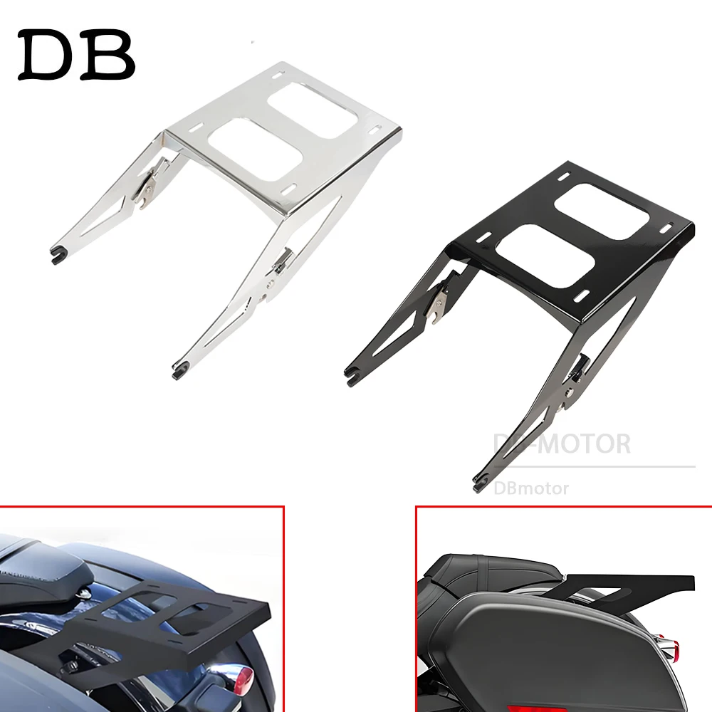 

Motorcycle Two Up Mount Rack Luggage Rack Fit For Harley Softail Sport Glide FLSB 2018 2019 2020 2021 2022 2023