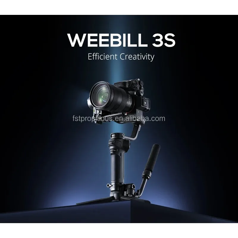 

NEW Zhiyun Weebill 3 3S 3-Axis Professional Video Gimbal Stabilizer for Nikon Canon Panasoni LUMIX DSLR Mirrorless Cameras
