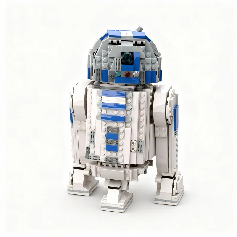 

NEW 733PCS MOC Space Battle Near Sighted Scrap Pile Model Custom Brickss Architecture DIY Assembly Display Home Decor Gift Ideas