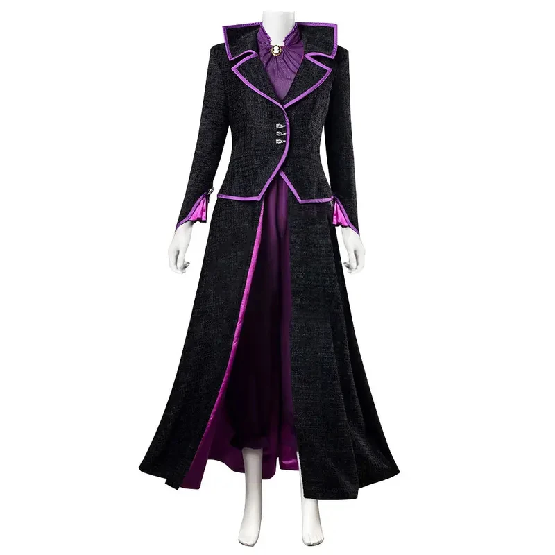 Disfraz de Harkness Euro 7, disfraz de bruja con sombrero, túnica y vestido para Halloween, carnaval, fiesta, disfraz de Agatha, la hechicera