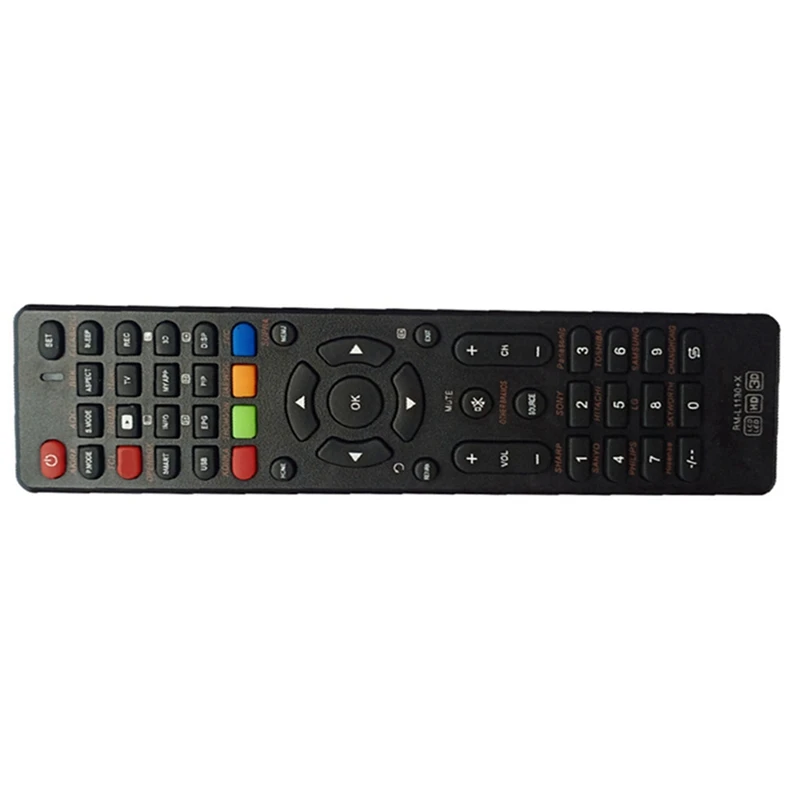 

2025 New-2X Rm-L1130 +X TV Remote Control Universal For Akira Aoc Bbk Elenbreg Prima Openbox Thomson Daewoo JVC Smart Tv