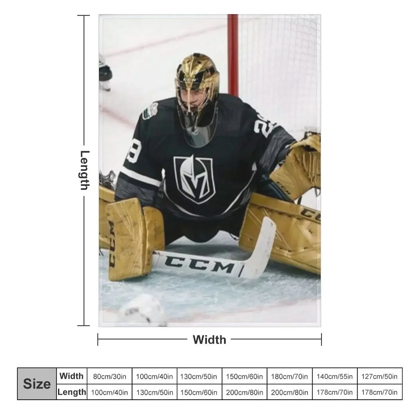 Marc Andre Fleury Throw Blanket For Decorative Sofa sofa bed Heavy Blankets