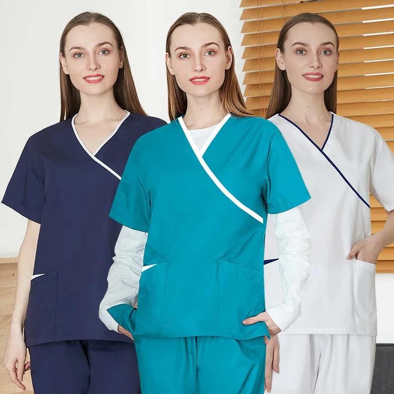 Schönheitssalon-Set, chirurgische Polyester-Baumwolle, Mundchirurgie, Raumkleid, Haustier, Krankenhaus, Krankenschwester, Peeling-Anzug