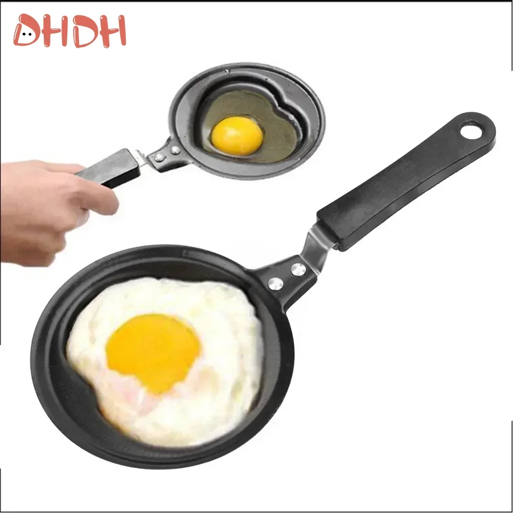 Multi-Functional Breakfast Egg Frying Pot Kitchen Tools Mini Egg MoldsFlat Bottomed Pan Breakfast Frying Pan Non Stick Wok Pan