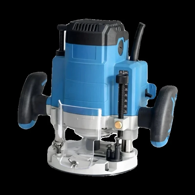 Woodworking Electric Router Tenon Hole Slotting Trimmer Large Gong Machine Fine Carving Machine Carving Router