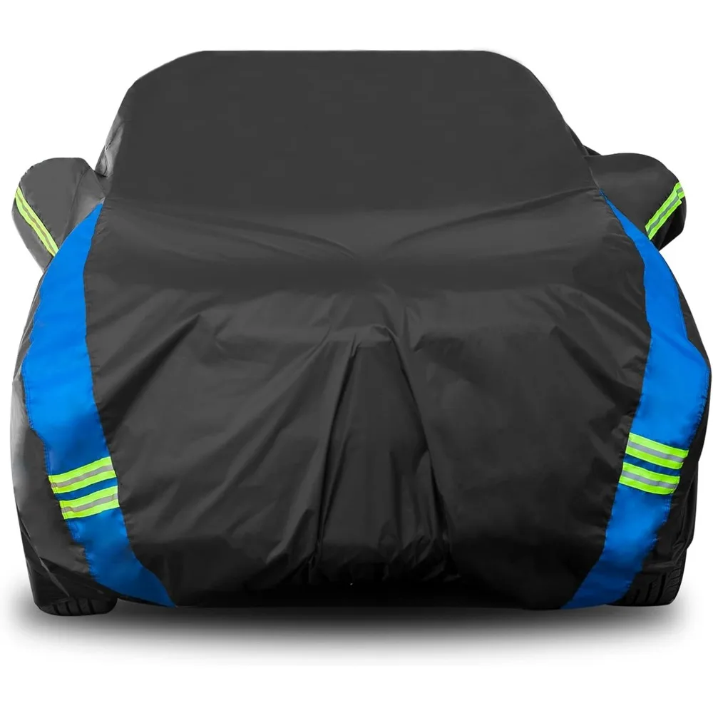 

Waterproof All Weather SUV Car Cover, Heavy Duty Full Exterior for Automobiles (Length: 182-191 inches)