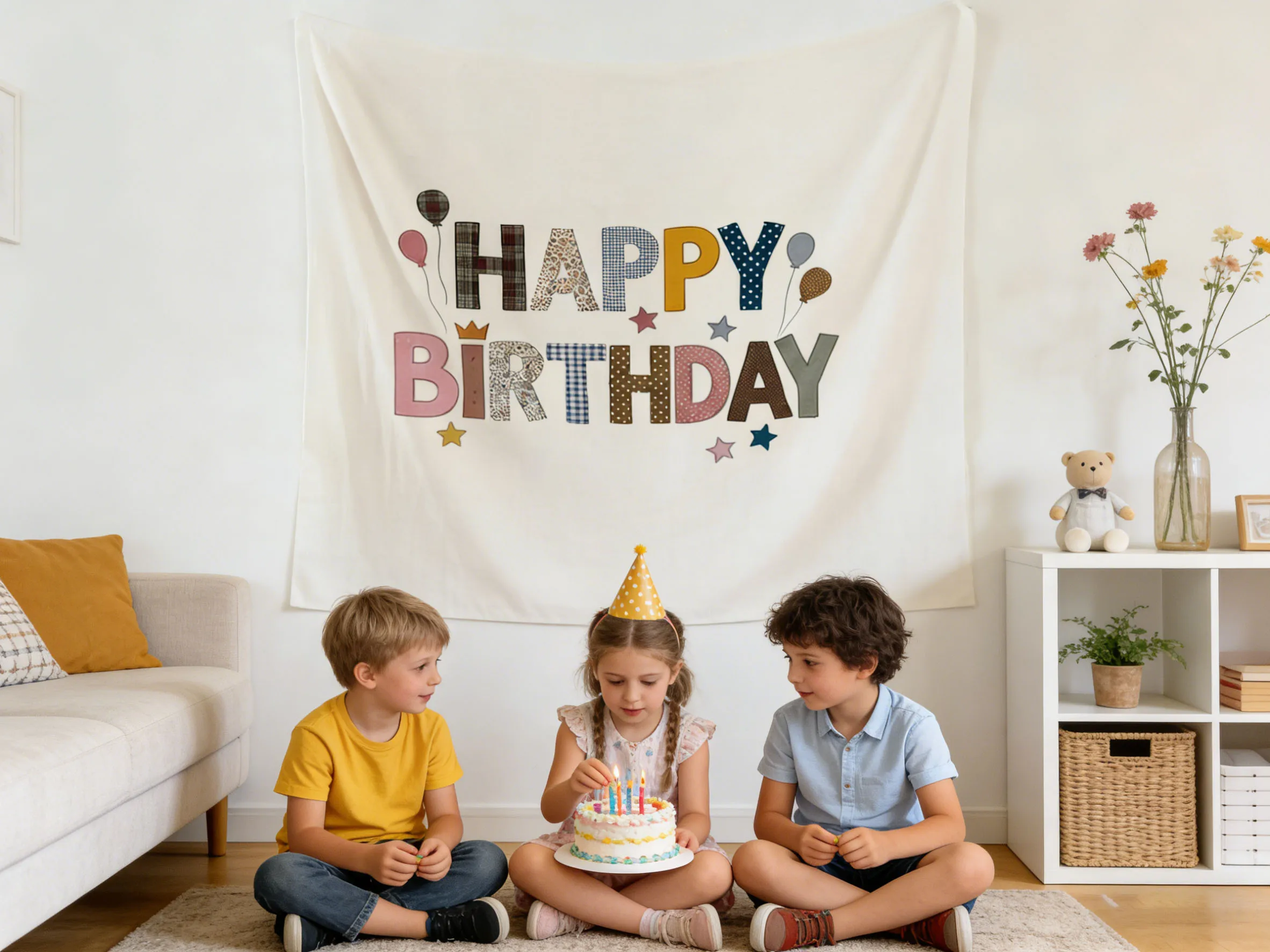 Happy Birthday Tapestry Bohemian Tapestry Suitable For Birthday Party Bedroom Birthday Celebration Aesthetic Wall Hanging Decor