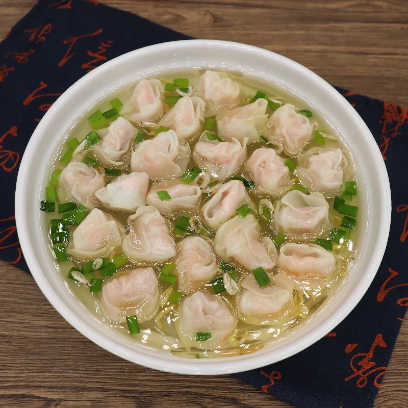 Simulation shrimp wonton model seafood wonton copy hand chaos food mold
