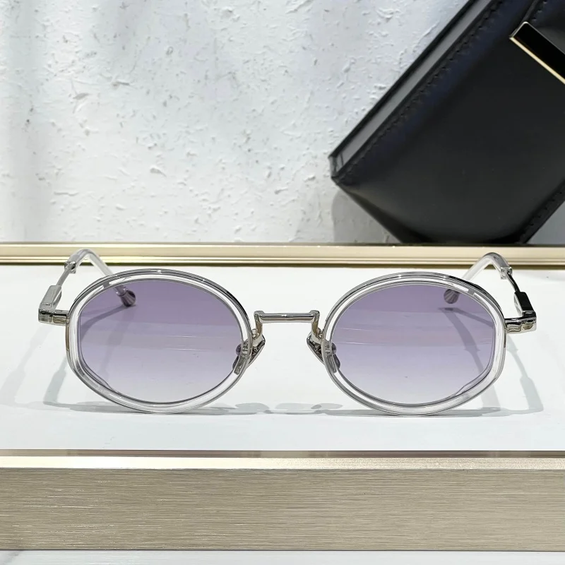 New Trend Oval Jared Female Sunglasses Women Men Alloy Famous Luxury Brand For Travel Street Outdoor Eyewear Fashion Shades
