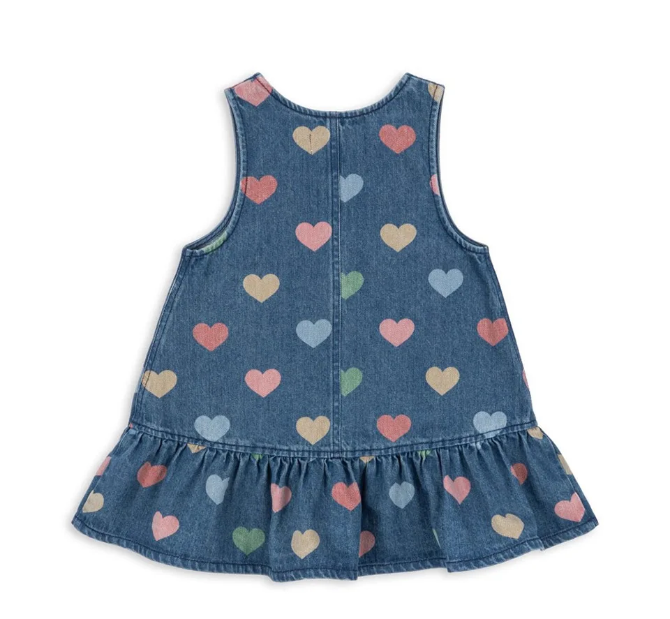 Hot Coat Summer 2026 Kids' Clothing KS Denim Series Cat Jacket+Pants Strawberry Vest Skirt Overalls Shorts Pant Boys Girl