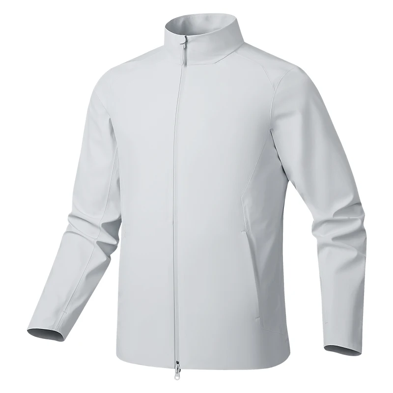 

Ветрозащитная, водонепроницаемая, дышащая куртка из прочного полиэстера с полностью проклеенными швами, свободного кроя, весна 2026