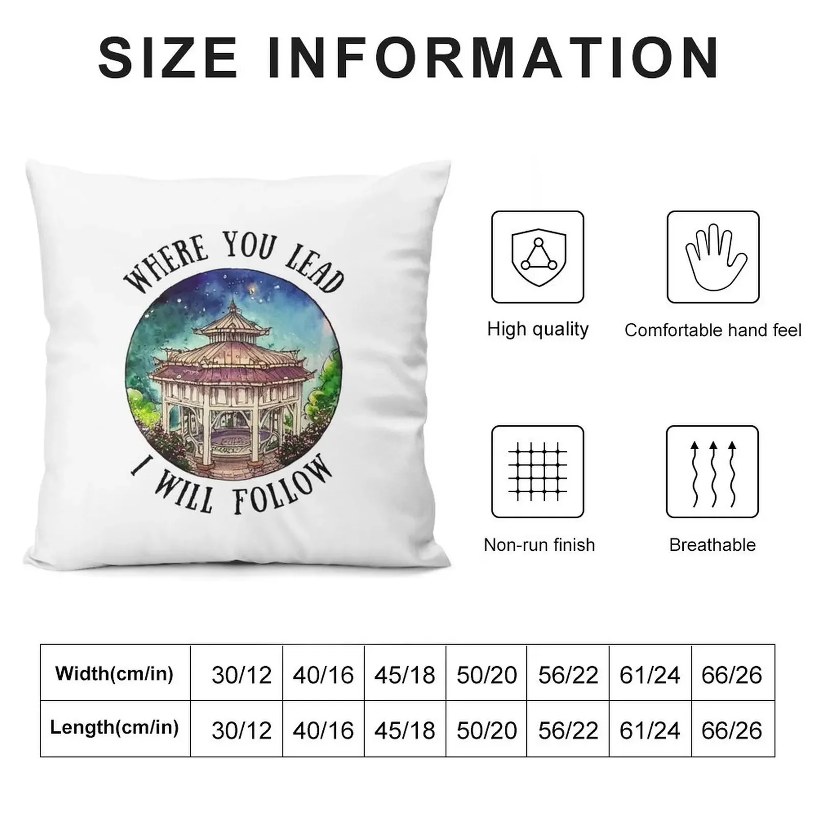 Gazebo at Town Square - Night Stars - Where You Lead I Will Follow - Gilmore Throw Pillow christmas pillowcases pillow