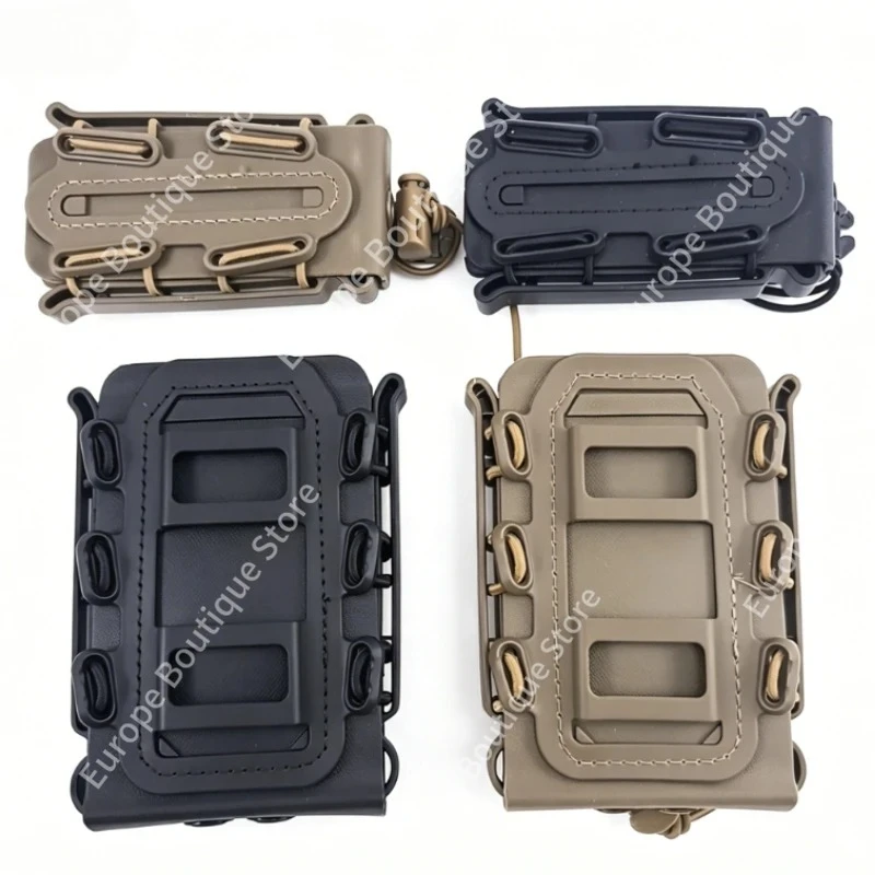 2026 New Plush Mag Case Carry Sack For 5.56 7.62 Soft Projectiles Installed MOLLE Lock Buckle Outdoor Toy Tactical Gear