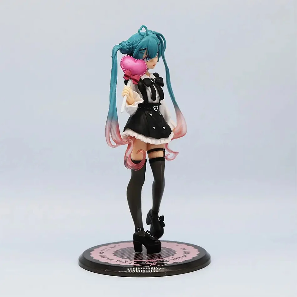 Sexy Mädchen Hatsune Miku Anime Figur Mode Subclture Miku Action Figure Weihnachten Geschenk PVC Sammlung Modell Puppe Spielzeug – Detail 5