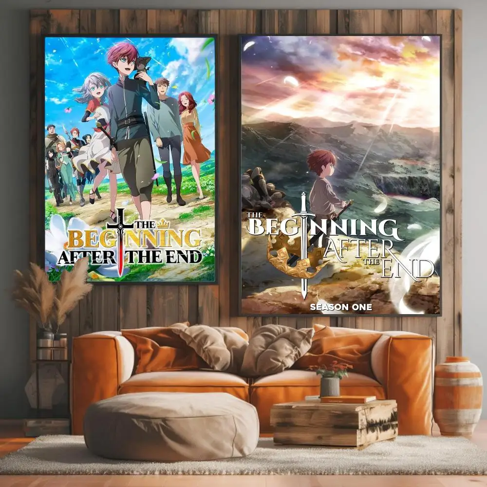 anime T-The Beginning After the End-D Painting Calligraphy Artwork for Living Room Bedroom Office Home Decor