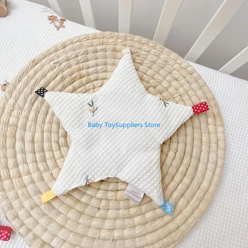 R1WF การ์ตูน Appease ผ้าเช็ดตัวผ้าฝ้ายนุ่มทารกแรกเกิดผ้าพันคอ Plush ผ้าห่มสำหรับเด็กทารกเด็กทารกน่ารักรูปแบบของขวัญ