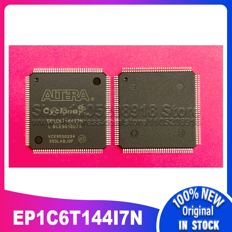 2 قطعة ~ 10 قطعة/الوحدة EP1C6T144I7N EP1C6T14417N QFP144 100% مخزون بقعة جديد