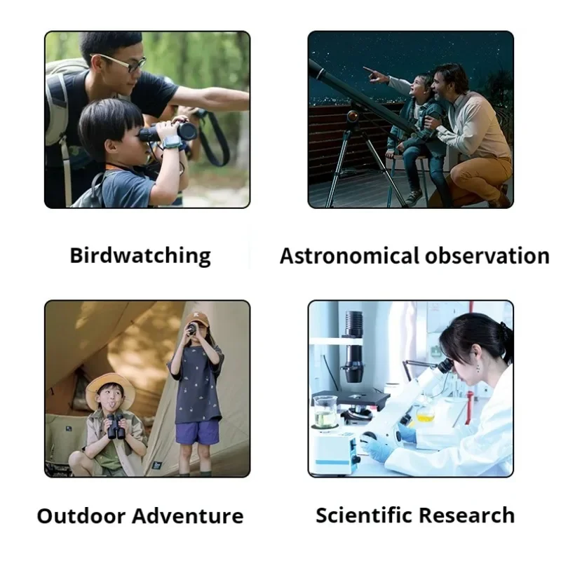 1PC 400W Pixel HD WiFi Electronic Eyepiece for Telescope Birdwatcher Microscope Adjustable Aperture 30-50mm Eyepieces