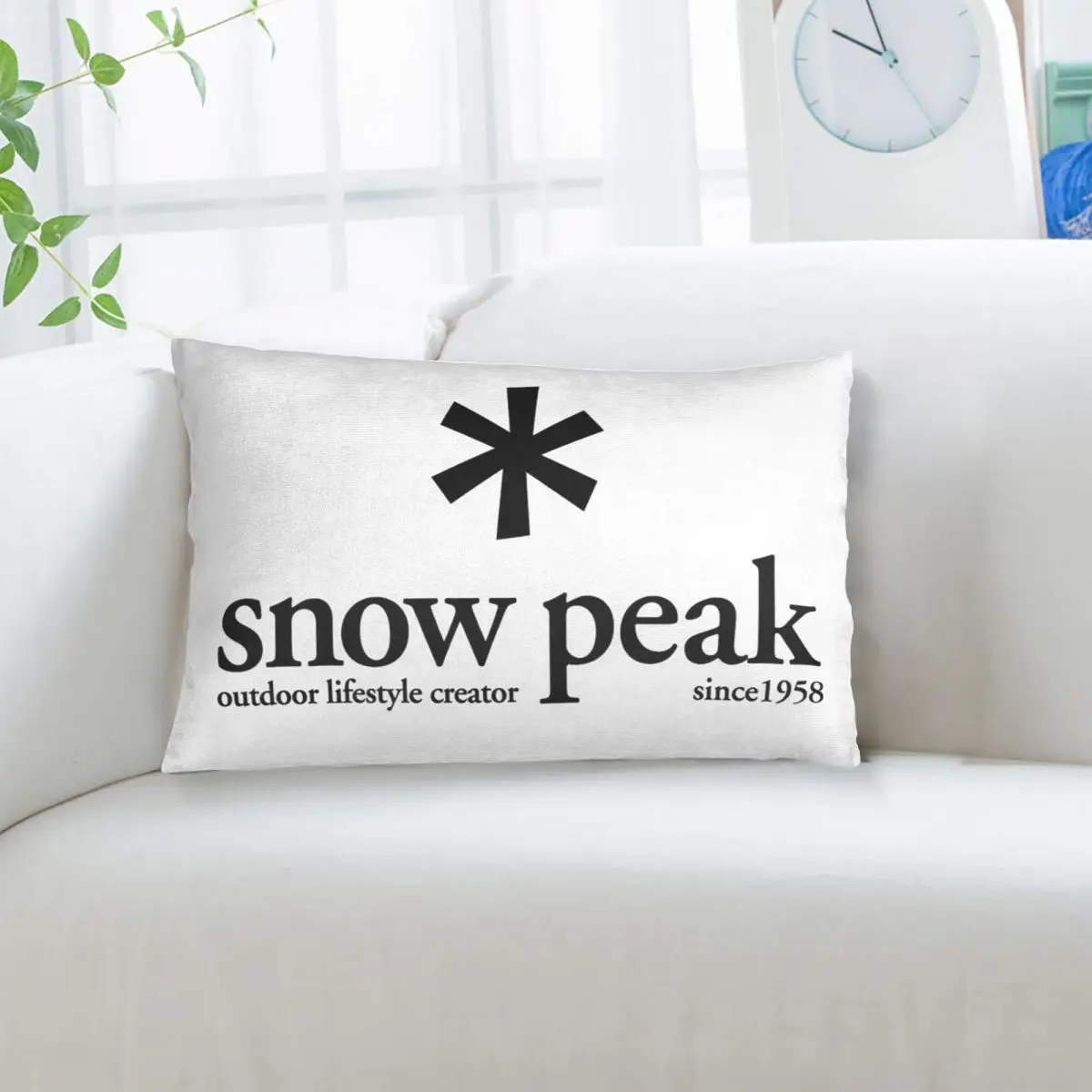 L-Luxurious S-snow P-peak Rectangle Pillowcase Cushion Cover Decor Bedroom Bed Home Comfort Throw Pillow