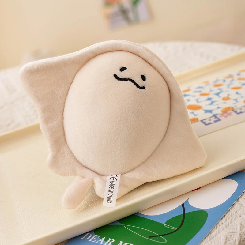 Heiße Cartoon Strahlen Plüschtiere Kawaii Anime Manta Strahlen ausgestopfte Puppen schöne Meeres tier Schlüssel bund Kissen für Kinder Mädchen Geschenke