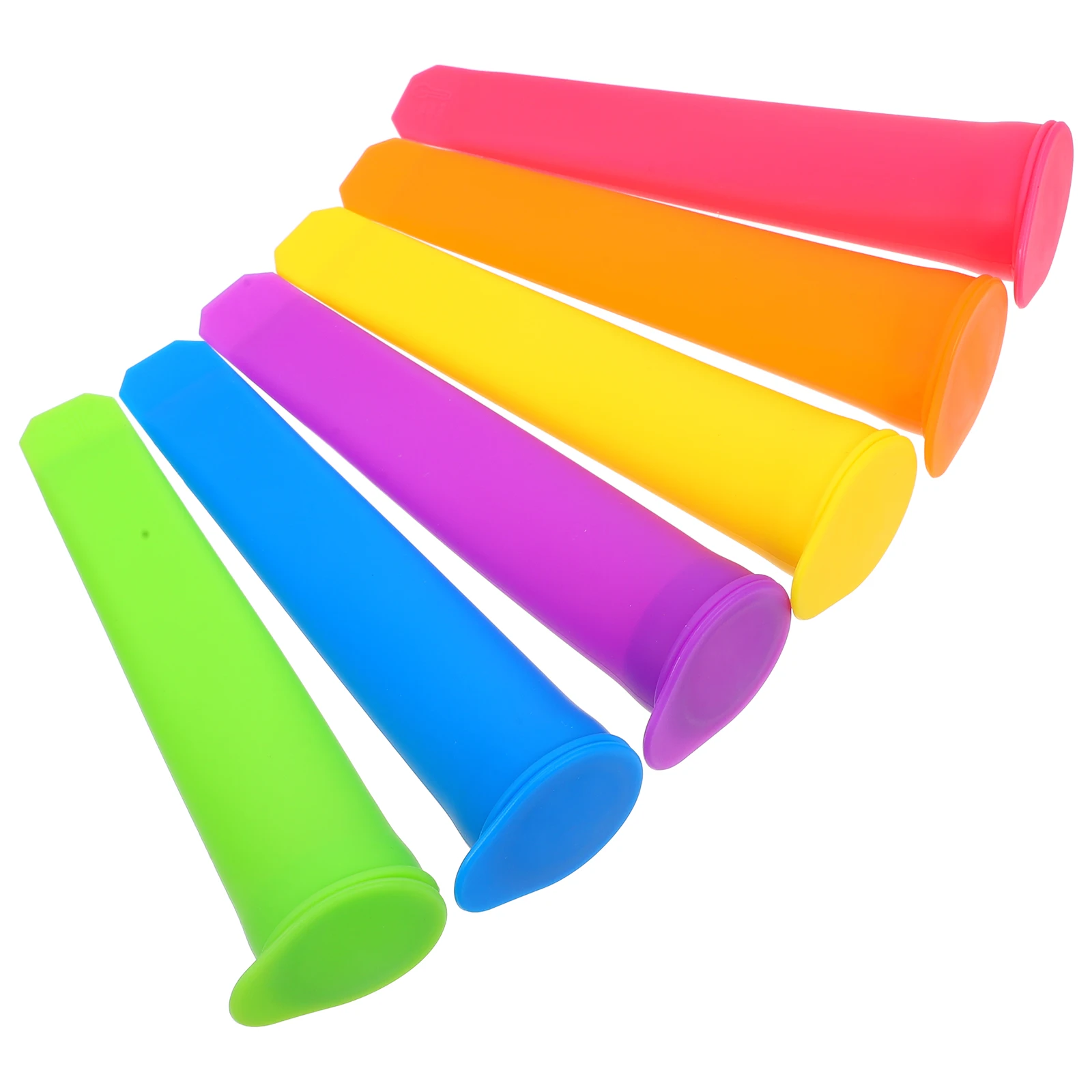 

6 Pcs Ice Cream Mold Silicone Baby Cake Shape Tray DIY Popsicle Maker Dessert Chocolate Tool Kitchen Use Easy Demould
