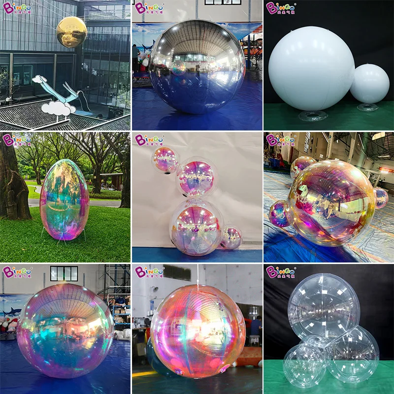 

Inflatable Toys Inflatable Mirror Ball Various Colorful PVC Ball For Decorations Inflatable Party Decorations-Toys