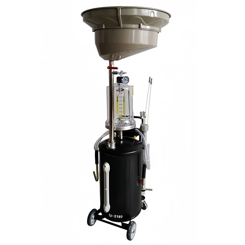 Pneumatic Automotive Engine Oil Waste Oil Pumping Unit Pneumatic Oil Collector and Drain