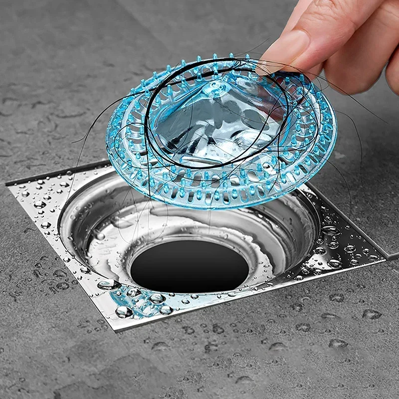 

10 шт. одноразовый сливной фильтр, ловушка для волос, защита от волос, слив для пола в ванной комнате, крышка для слива душа, антизасорбная сетка для волос/воды