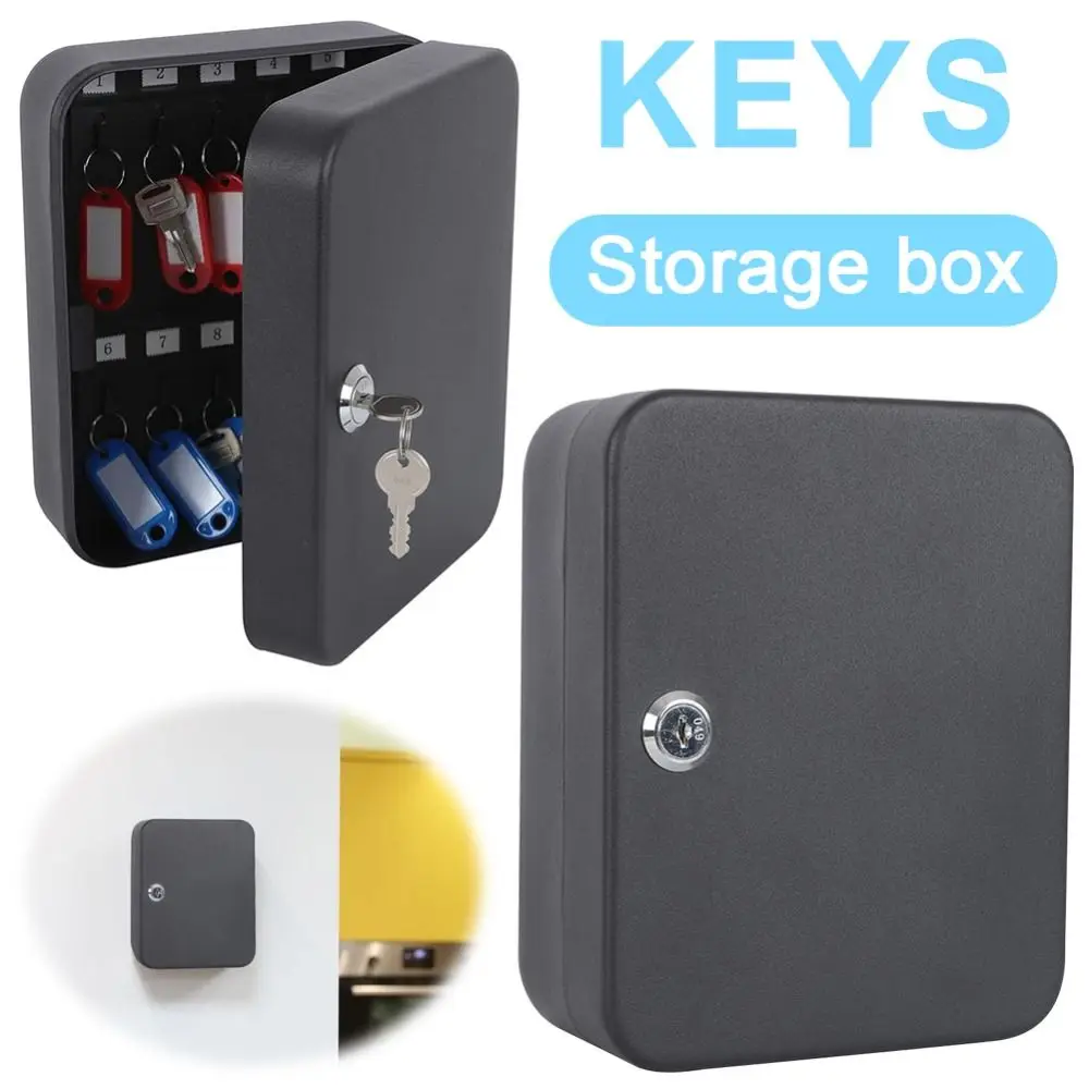 20-48-ポジションキー収納ロックボックスカラータグセキュリティキーキャビネットキー-コードロックキーセーフボックスホームオフィスビジネス