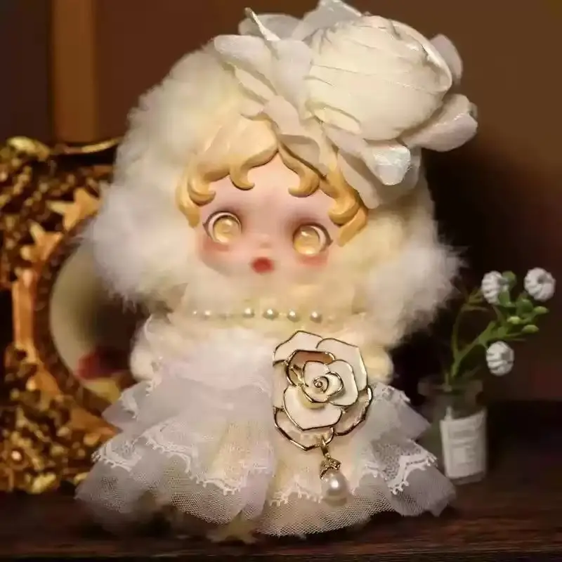 10cm Mini Doll Clothes For Skullpanda V1/V2 L'Impressionnisme Series Clothing Cute Princess Dress Doll Outfit Accessories Gift