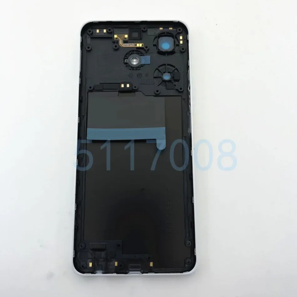 Middle Frame For Tecno Spark 10 Pro KI7 Battery Back Cover with Camera Lens+Side Button Housing Case Panel Replacement