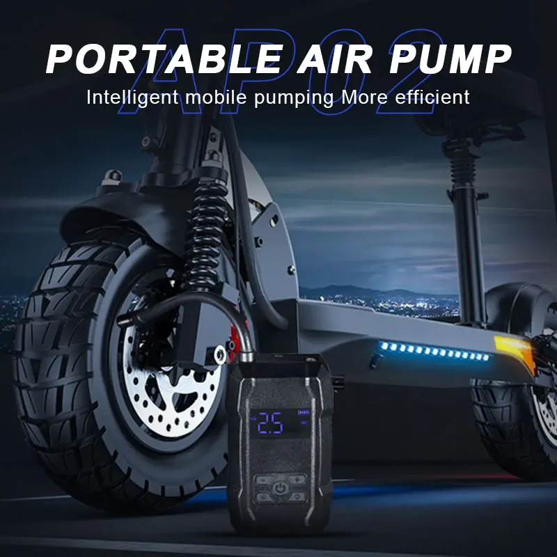 

Tire Inflators 4000mAh Battery Tire Inflator Digital Automatic Portable Mini Cordless Air Pump Car Air Compressor for Car