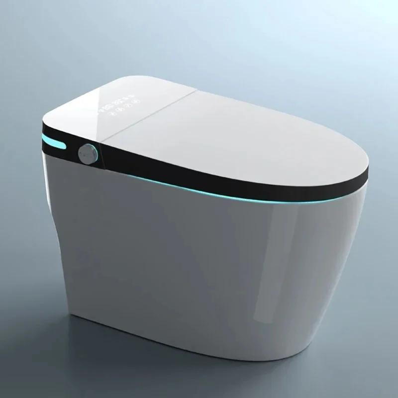 2026 New Design Ceramic Motion Sensor Intelligent WC，Sanitary Ware Automatic Bathroom Smart Toilet Bidet,Floor Standing Toilet