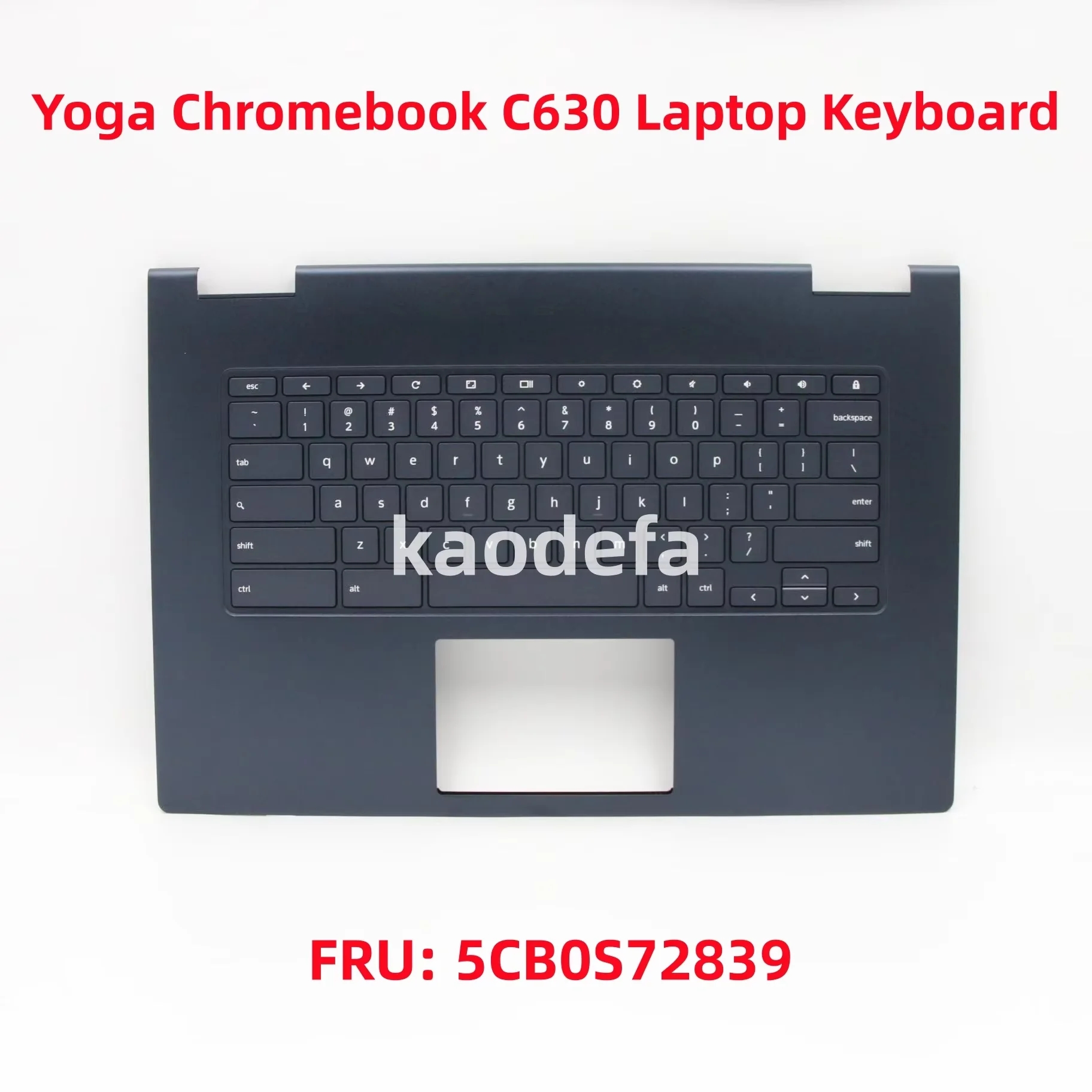 For Lenovo Yoga Chromebook C630 Laptop Keyboard FRU: 5CB0S72839
