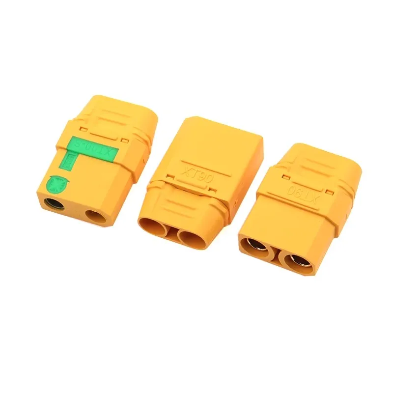 Amass xt90 conector XT90H-M XT90H-F plug 4.5mm banana macho fêmea adaptador para rc zangão carro lipo bateria