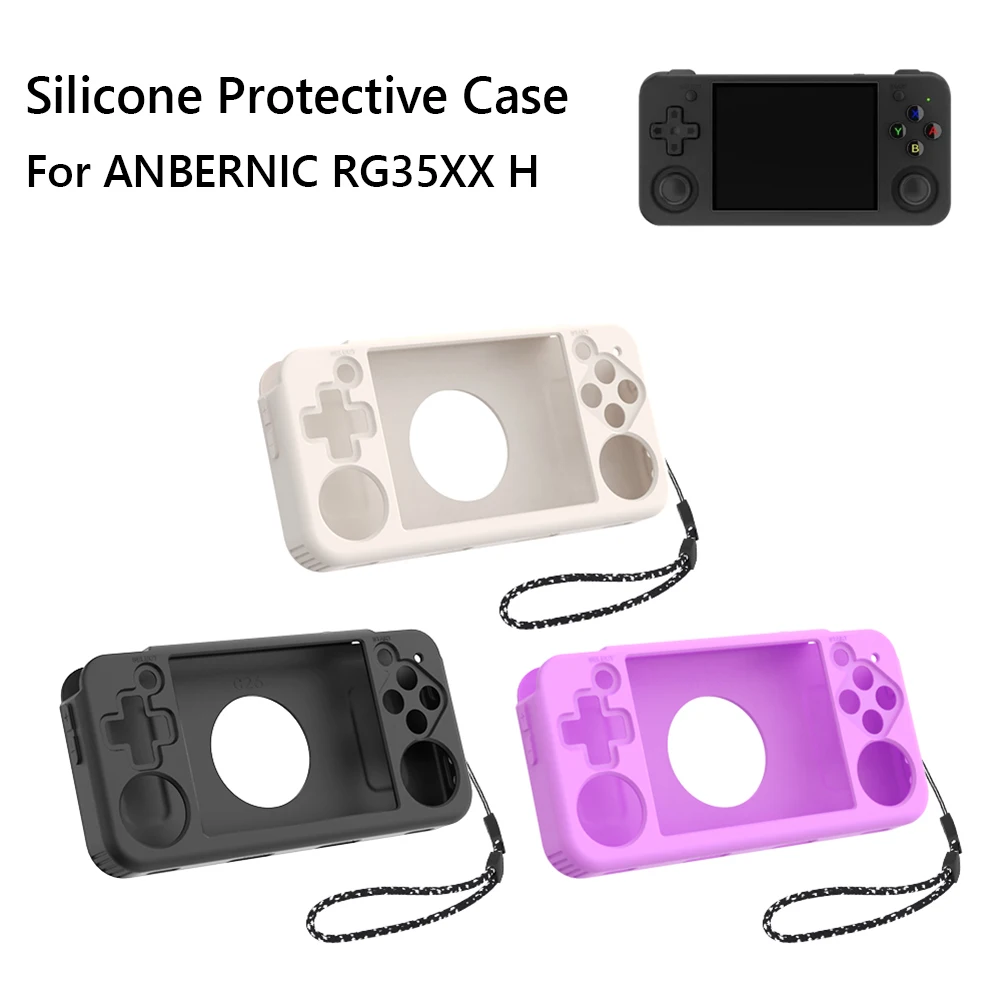 Coque Silicone RG 35XXPro GIOPUEY Coque Silicone Ultra-Légère Pour ANBERNIC RG 35XX Pro – Antichoc, Anti-Rayures, Prise En Main Confortable – Vert Coque Silicone RG 35XXPro GIOPUEY Coque Silicone Ultra-Légère Pour ANBERNIC RG 35XX Pro – Antichoc, Anti-Rayures, Prise En Main Confortable – Vert