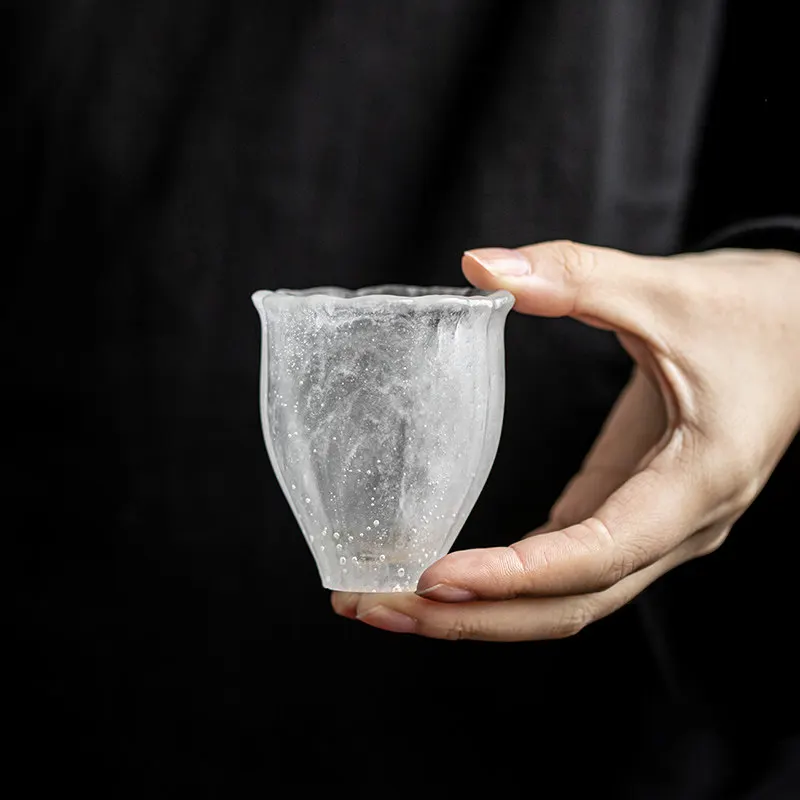 CX Frozen Glazed Kung Fu Teacup Small Master, Single Tea Tasting Cup