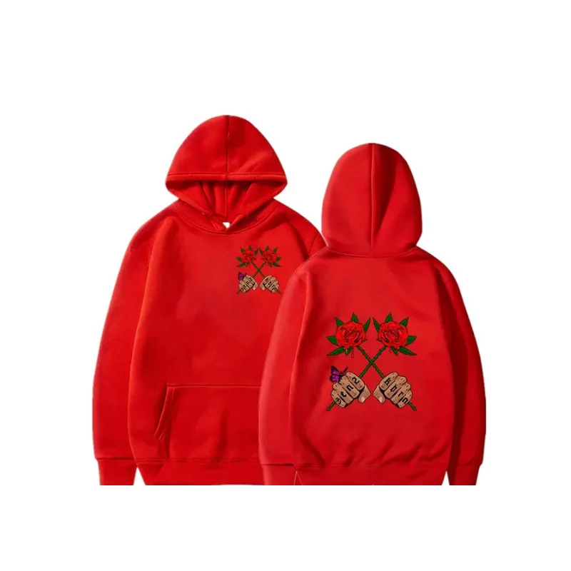 Sudadera con capucha de manga larga para hombre y mujer, Conjunto de jersey con capucha de estilo Hip Hop, novedad de 2024