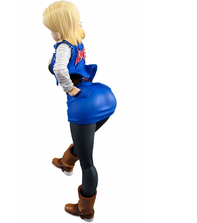 19cm Dragon Ball Z lazuli Android 18 Anime Doll Action Figure PVC toys Collection figures for friends gifts