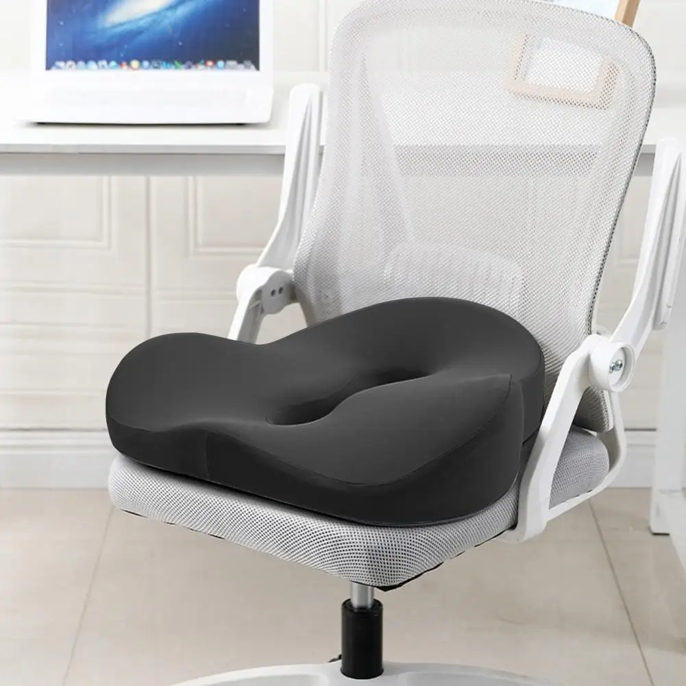 Seat Cover Ergonomic Seat Cushion Ergonomic Memory Foam Seat Cushion Breathable Pressure Relief Pad Wear-resistant Office Chair