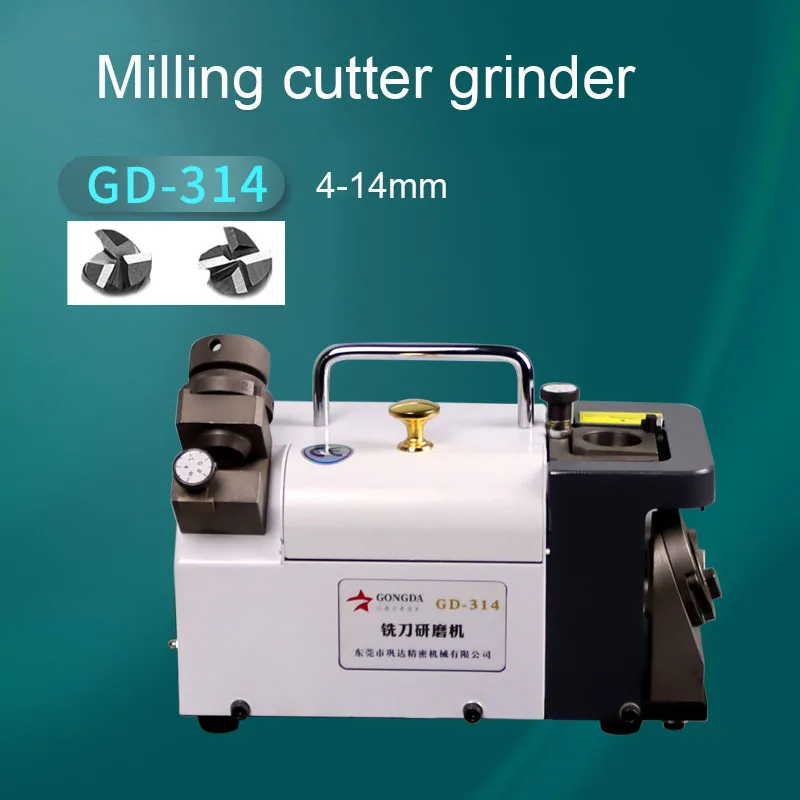 

Portable Milling Cutter Grinder Carbide Tools 3-14mm Drill Bit Sharpener Milling Cutter Grinding Machine 110V/220V GD-314