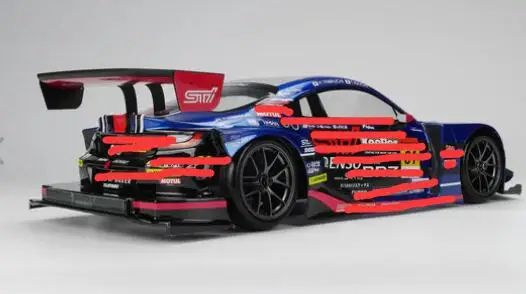 ラジコンカー用ブラシレスボディ,京商タミヤtt02 tt01,カルマrc 1/10
