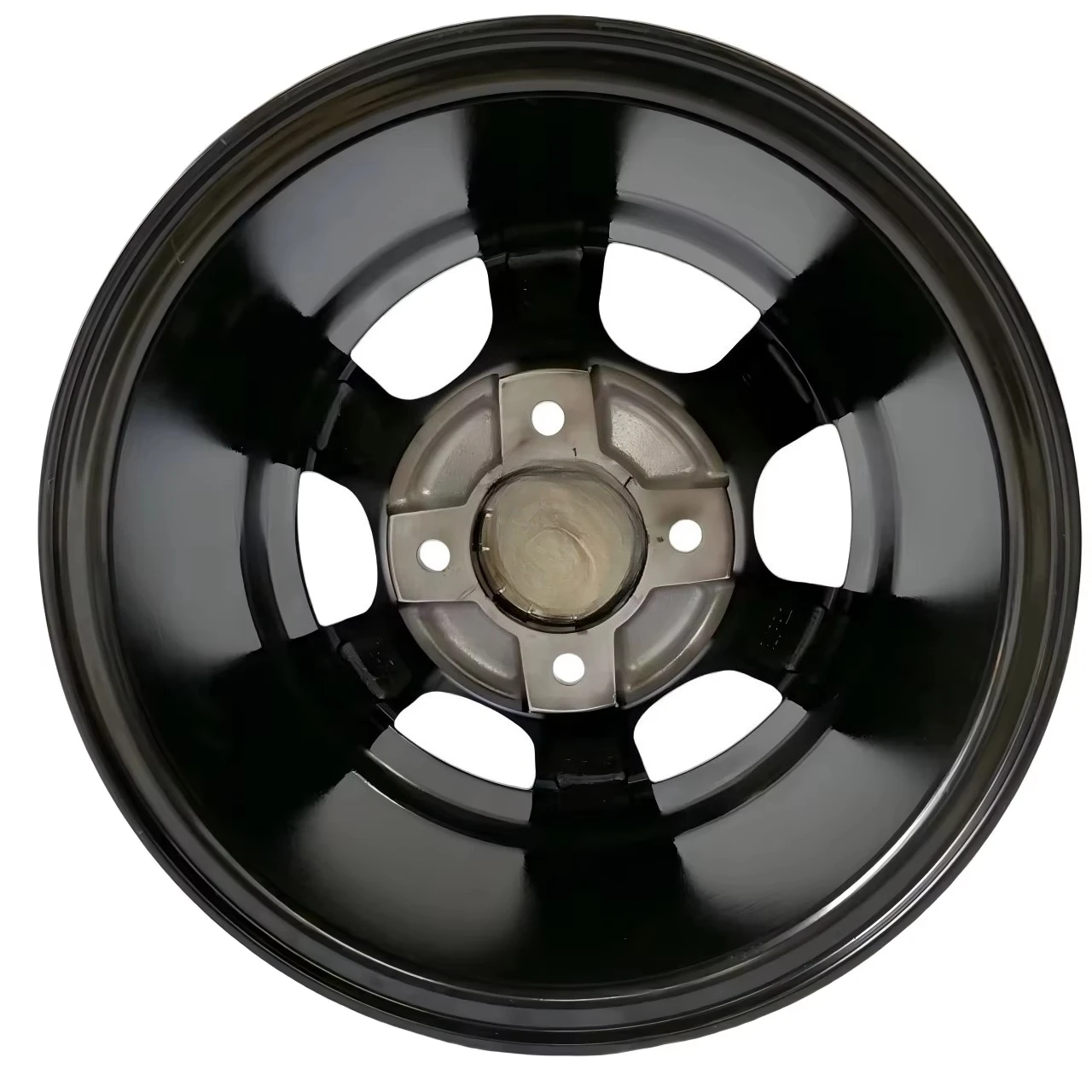 

12-Inch aluminium bright black golf cart wheels