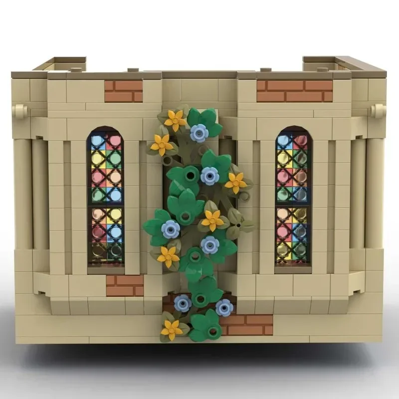 Modelo de película Moc, bloques de construcción, habitación común/clase de transfiguración/encanto, modelo de aula, montaje DIY, juguetes de construcción, regalos