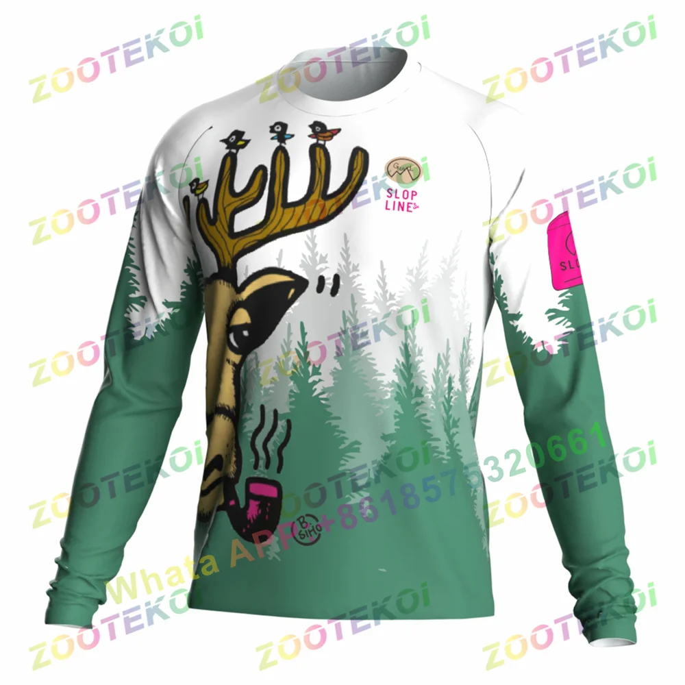 

Print Riding Shirt Long Sleeve Graphic Men/kids Jersey Downhill Mountain Enduro Clothing BMX T-Shirt Breathable Fabric 2026