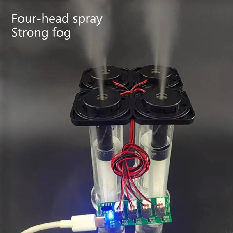 Ultrasonic Nebulizer Module Four Head Heads Humidifier Modular High Fog 