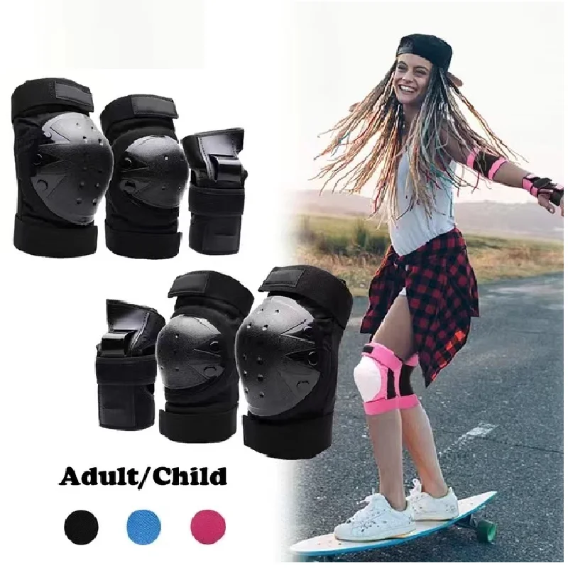 

For Women and children's knee and elbow protection equipment roller skating cycling skateboarding inline riding safety equipment